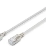 Digitus F/FTP Cat.6a (Gigabit) Καλώδιο Δικτύου Ethernet 2m Γκρι