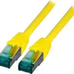 EFB S/FTP Cat.6a (Gigabit) Καλώδιο Δικτύου Ethernet 3m Κίτρινο MK6001.3Y