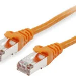 Equip S/FTP Cat.6 (Gigabit) Καλώδιο Δικτύου Ethernet 0.15m Πορτοκαλί 615571