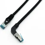 Equip S/FTP Cat.6a (Gigabit) Καλώδιο Δικτύου Ethernet 0.5m Μαύρο 605897