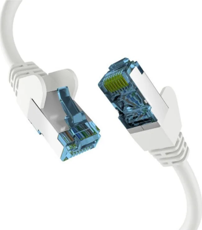 EFB S/FTP Cat.7 (10Gbps) Καλώδιο Δικτύου Ethernet 20m Λευκό EC020200143 - Image 1
