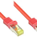 Good Connections S/FTP Cat.7 (10Gbps) Καλώδιο Δικτύου Ethernet 40m Κόκκινο 8070R-400R