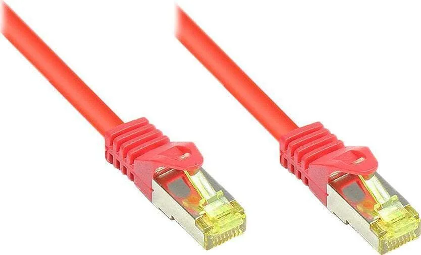 Good Connections S/FTP Cat.7 (10Gbps) Καλώδιο Δικτύου Ethernet 40m Κόκκινο 8070R-400R - Image 1