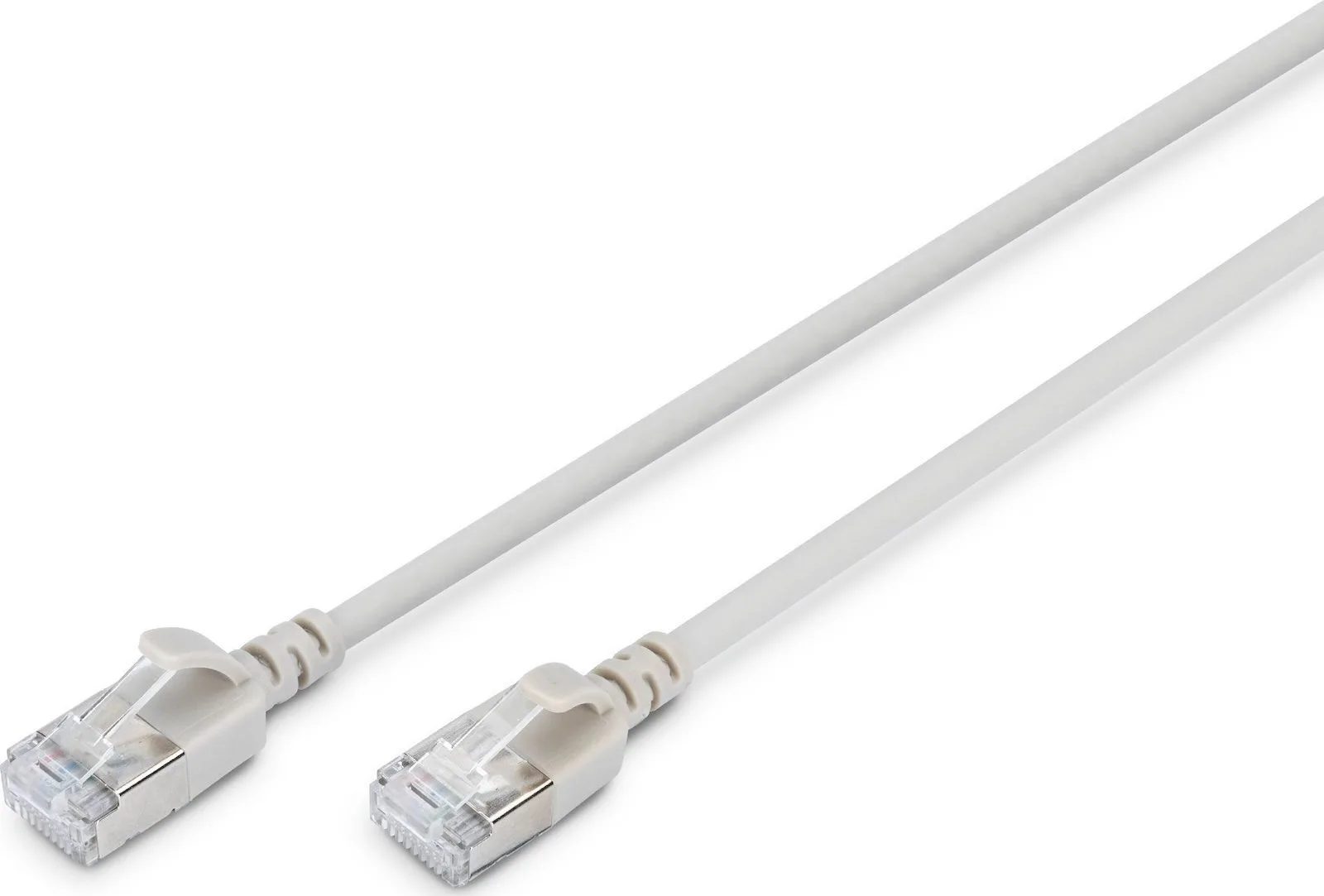 Digitus F/FTP Cat.6a (Gigabit) Καλώδιο Δικτύου Ethernet 0.5m Γκρι - Image 1