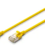 Digitus F/FTP Cat.6a (Gigabit) Καλώδιο Δικτύου Ethernet 1.5m Κίτρινο