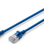 Digitus F/FTP Cat.6a (Gigabit) Καλώδιο Δικτύου Ethernet 1.5m Μπλε