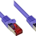 Good Connections S/FTP Cat.6 (Gigabit) Καλώδιο Δικτύου Ethernet 0.15m Μωβ