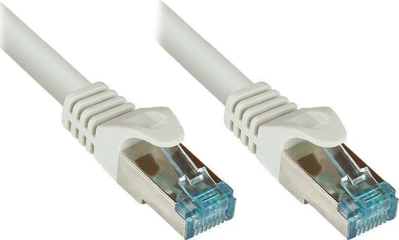 Good Connections U/UTP Cat.6a (Gigabit) Καλώδιο Δικτύου Ethernet 0.5m Γκρι - Image 1