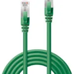 Lindy S/FTP Cat.6a (Gigabit) Καλώδιο Δικτύου Ethernet 0.3m Πράσινο 47675