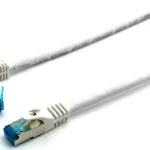 Equip S/FTP Cat.6a (Gigabit) Καλώδιο Δικτύου Ethernet 1m Λευκό 605800