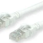 Roline U/UTP Cat.6 (Gigabit) Καλώδιο Δικτύου Ethernet 1m Λευκό 21.15.2561