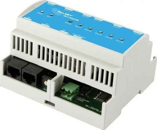 Σύστημα Μετάδοσης Σήματος Av Allnet Allnet Msr Io All3527b Hut 6fach 250v/16a Relais Ausgang I2c - Image 1