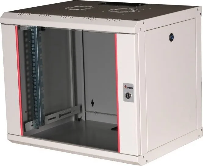 Ερμάριο Equip Equip Serverschrank 19" 09u 600x450mm Γυάλινη Πόρτα Γκρι - Image 1