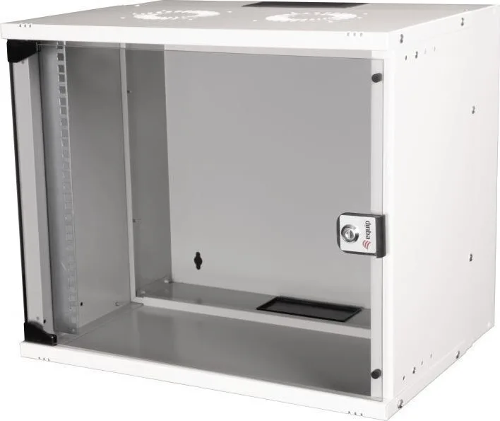 Ερμάριο Equip Equip Wandgehäuse 19" 09u 540x400mm Γυάλινη Πόρτα Γκρι - Image 1