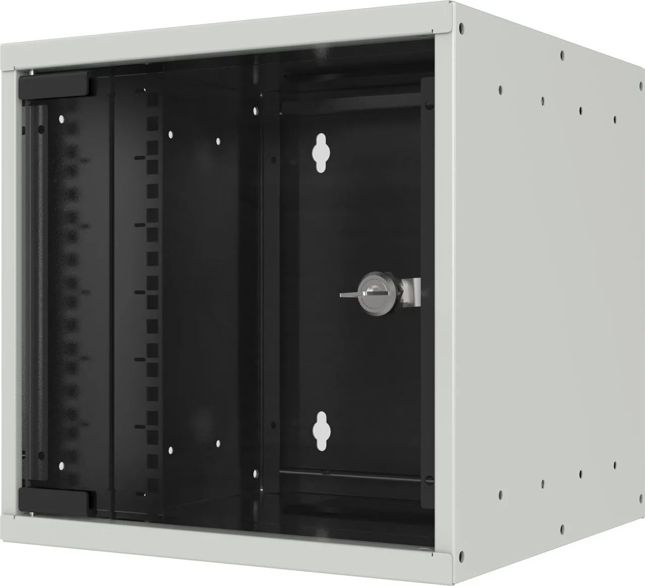 Efb Cabinet Efb 25.4cm 10 Inch 9u Wall Mount Enclosure Depth 300 Mm 1-piece Pre-assembled Ral7035 - Image 1