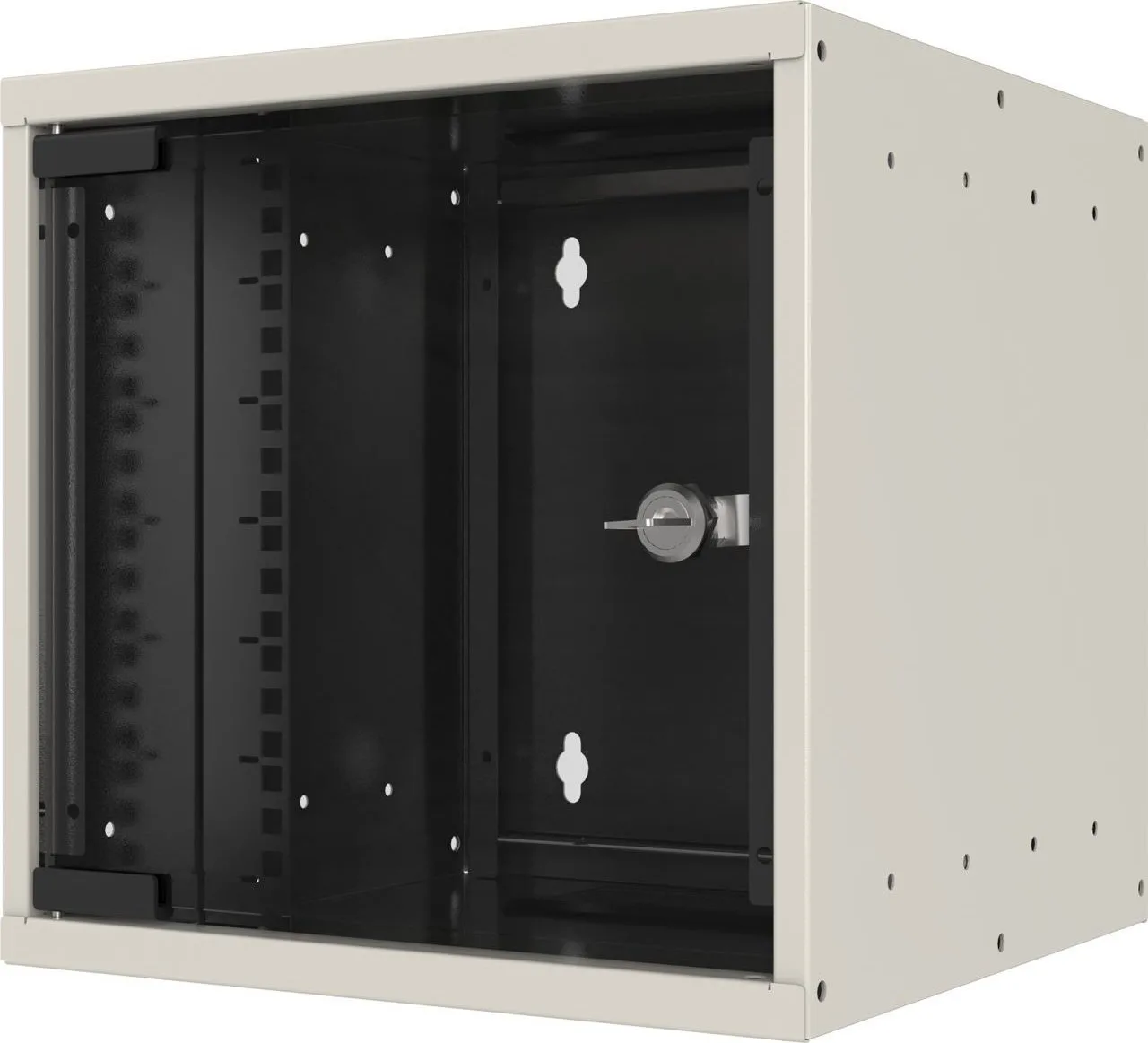 Efb Cabinet Efb 25.4cm 10 Inch 9u Wall Mount Enclosure Depth 300 Mm 1-piece Pre-assembled Ral9010 - Image 1