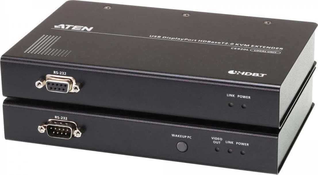 Επέκταση Kvm Aten Aten Ce920 Usb Displayport Hdbaset2.0 4k@100m Χωρίς Θύρα Ethernet Aten Kvm Extenders Ce920 Usb Displayport Hdbaset2.0 - Image 1