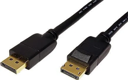 20250311144654_roline_cable_displayport_male_displayport_male_3m_mayro.jpeg Roline Cable DisplayPort male - DisplayPort male 3m Μαύρο (11.04.5812) - Image 1