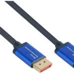 Alcasa Cable DisplayPort male - DisplayPort male 1m Μπλε
