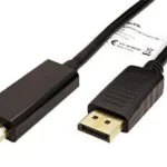 Roline Cable DisplayPort male - HDMI female 3m Μαύρο (11.04.5787)