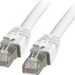 EFB S/FTP Cat.8.1 Καλώδιο Δικτύου Ethernet 0.5m Γκρι K5528GR.0,5
