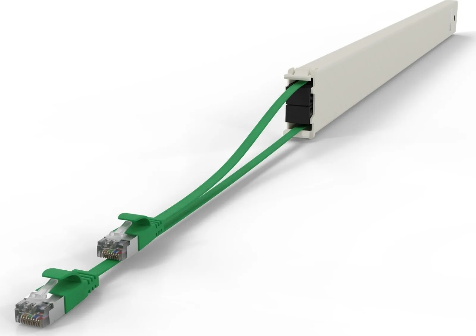 Patchbox U/FTP (STP) Cat.6a (Gigabit) Καλώδιο Δικτύου Ethernet 2.5m Πράσινο - Image 1