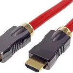 Roline Angle Cable HDMI male - HDMI male 1m Κόκκινο 11.04.5901