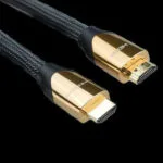 Roline Angle Cable HDMI male - HDMI male 1m Μαύρο
