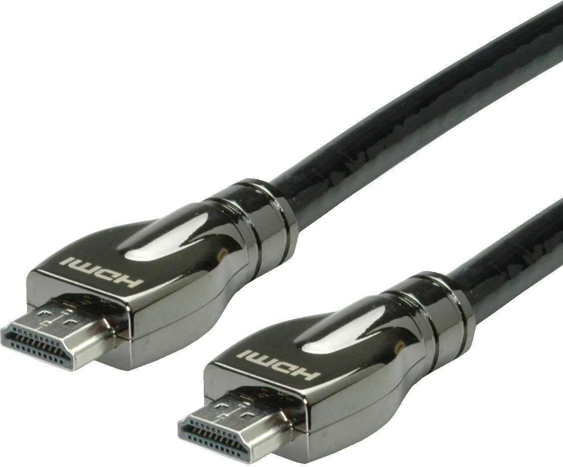 Roline Angle Cable HDMI male - HDMI male 7.5m Μαύρο 11.04.5684-10 - Image 1