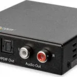Startech 4k Hdmi Audio Extractor/4k 60hz Dual Rca Audio Av Signal Transmission System