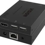 Σύστημα Μετάδοσης Σήματος Av Vision Vision Hdmi-über-ip-δέκτης 30 Χρονια Εγγυηση Μόνο Δέκτης Ο Πομπός Πρέπει Να Αγοραστεί Ξεχωριστά Στέλνει Hdmi 1:1 Ή 1:n Μεταφέρει Usb 1.1 Plug--play Ir-διαβίβαση Εάν Υπάρχει Μόνο Ένας Δέκτης