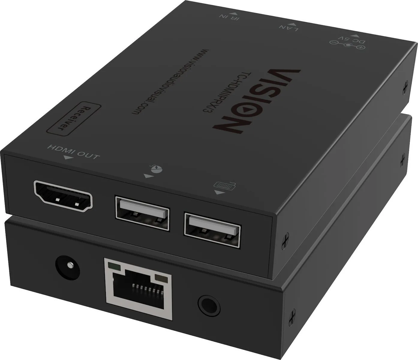 Σύστημα Μετάδοσης Σήματος Av Vision Vision Hdmi-über-ip-δέκτης 30 Χρονια Εγγυηση Μόνο Δέκτης Ο Πομπός Πρέπει Να Αγοραστεί Ξεχωριστά Στέλνει Hdmi 1:1 Ή 1:n Μεταφέρει Usb 1.1 Plug--play Ir-διαβίβαση Εάν Υπάρχει Μόνο Ένας Δέκτης - Image 1
