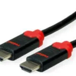 Roline HDMI 2.1 Ultra High Speed 48Gbps 4K 120Hz HDR VRR Cable HDMI male - HDMI male 5m Μαύρο 11.04.5944-10