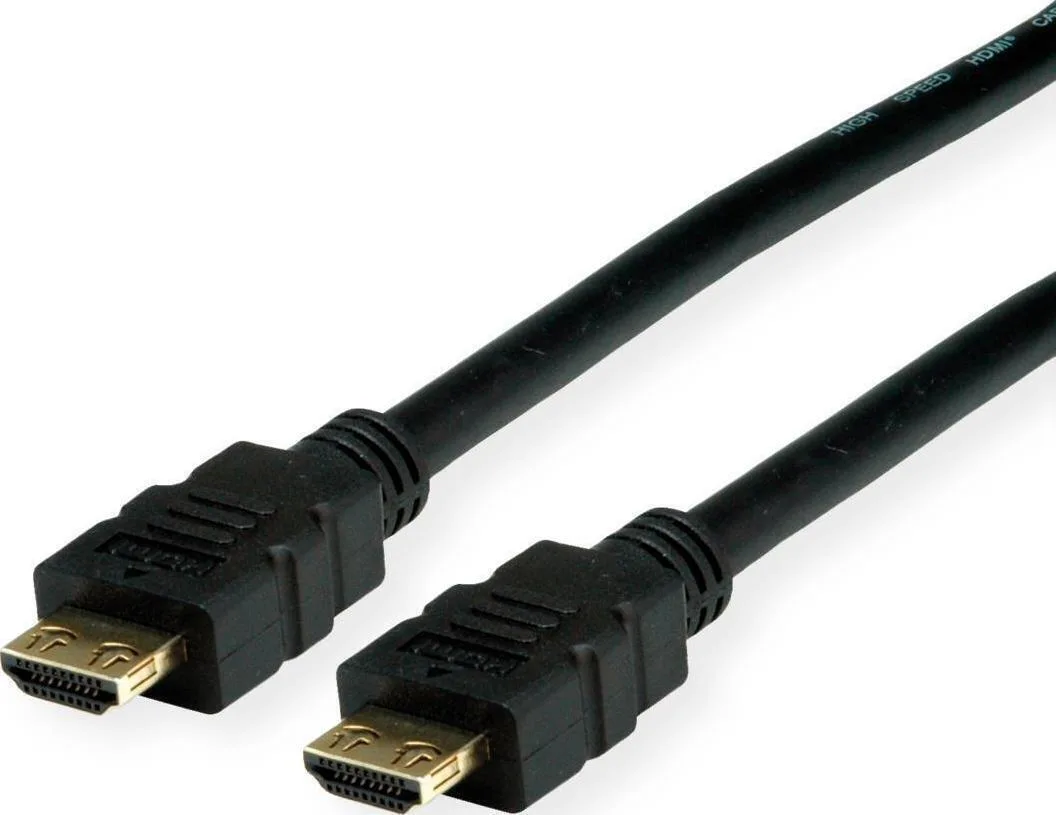Value Angle Cable HDMI male - HDMI male 3m Μαύρο 11.99.5693 - Image 1