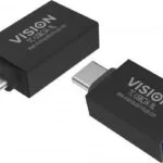 Προσαρμογέας Usb Vision Vision Επαγγελματικός Προσαρμογέας Usb-c Usb-a 30 Χρονια Εγγυηση Συνδέεται Usb-c Διαθέτει Κανονική Θύρα Usb-a 3.0 Usb-c M Usb Τύπου A F Usb 3.1 Gen 2 Μαύρο