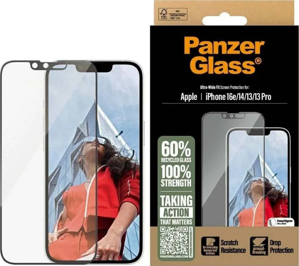 20250311155627_panzerglass_screen_protector_iphone_5_5s_sexiaomi_13_pro.jpeg PanzerGlass Screen Protector (iPhone 17e / 16e / 14 / 13 / 13 Pro) PGRNUWFG29845 - Image 1
