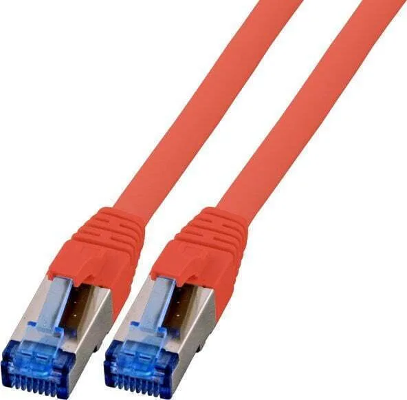 EFB S/FTP Cat.6a (Gigabit) Καλώδιο Δικτύου Ethernet 3m Κόκκινο K5525FRT.3 - Image 1