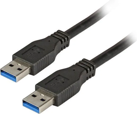 Καλώδιο Usb Efb Usb-a Usb-a 1 M Μαύρο K5280sw.1 - Image 1