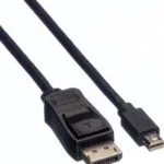 Καλώδιο Value Displayport Mini Displayport 2m Μαύρο 11.99.5635
