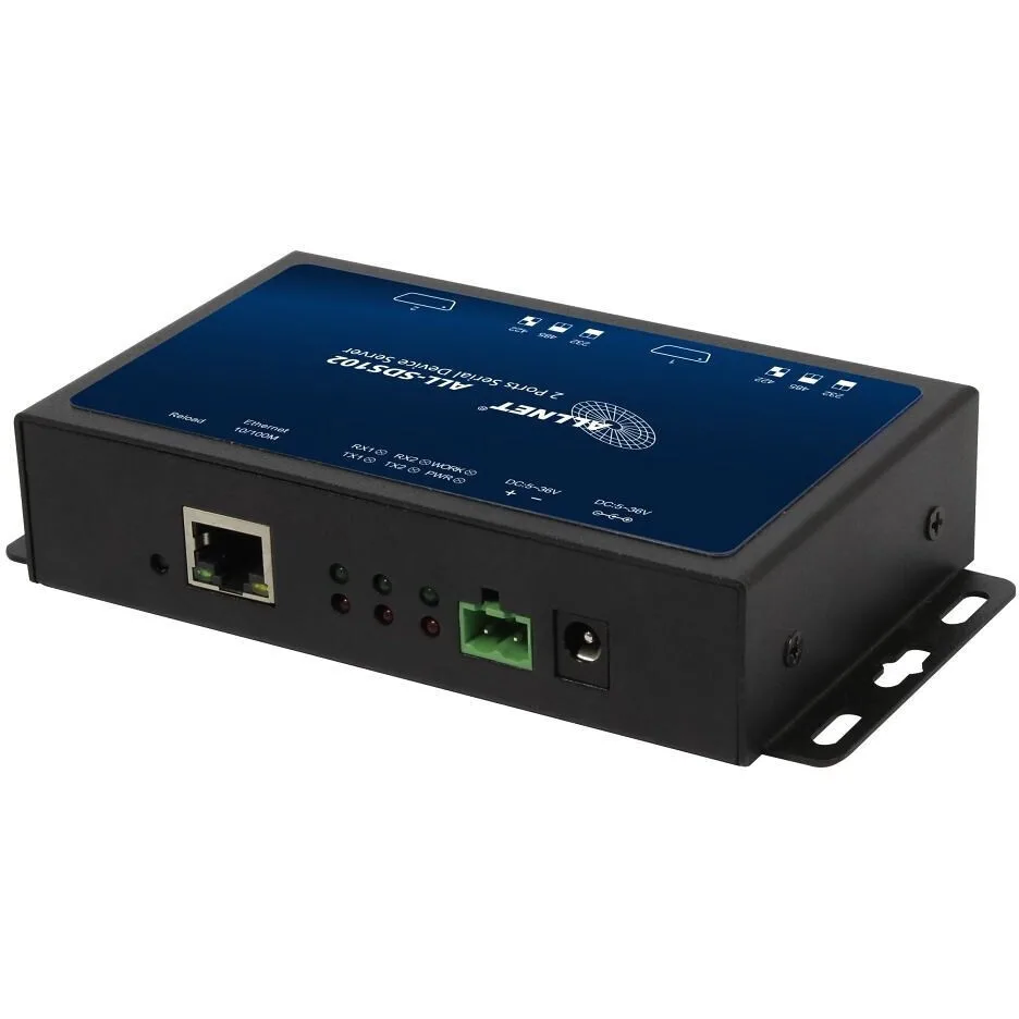 Media Converter Allnet 2x Rs232 Rs422 Rs485 To 10/100base-tx All-sds102v2 - Image 1