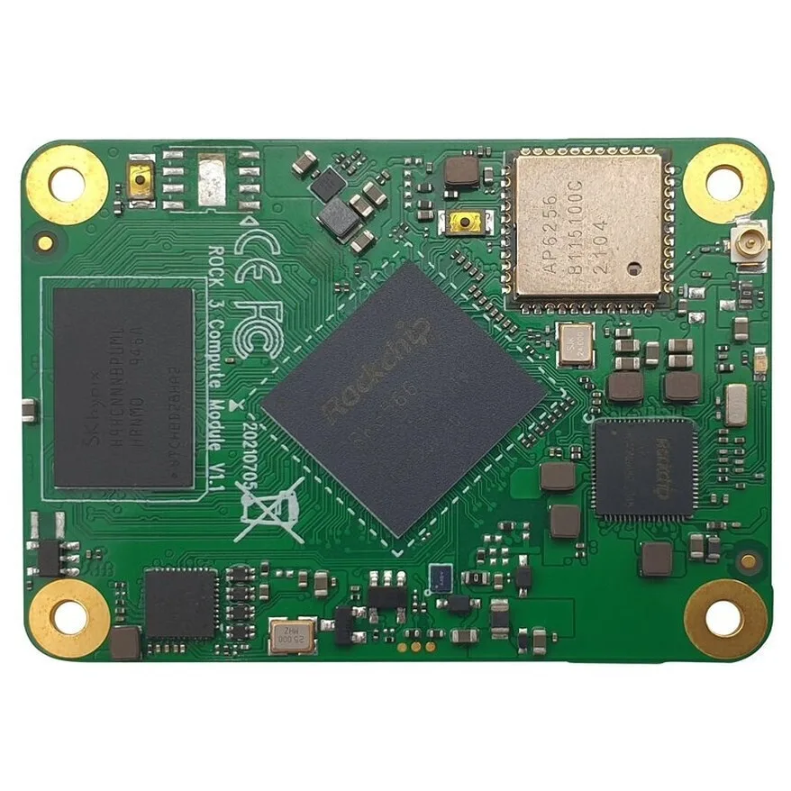 Allnet Radxa Cm3 Model A Rock3 Rk3566 Compute Module 4gb Ram 32gb Emmc Without Wifi Rm116-d4e32w0 - Image 1