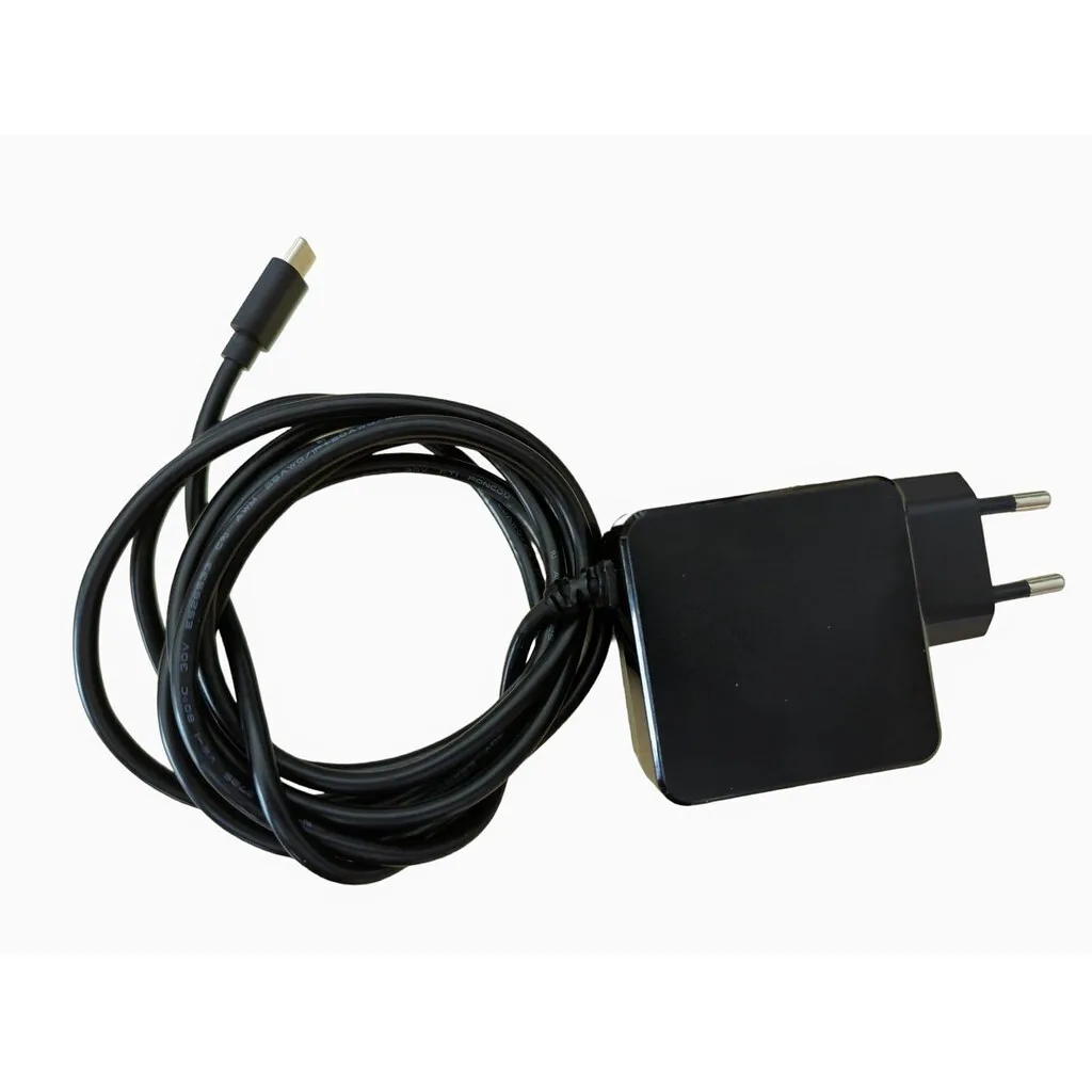 Allnet Φορτιστής με Ενσωματωμένο Καλώδιο GaN USB-C 45W Power Delivery / Quick Charge 3.0 Μαύρος - Image 1