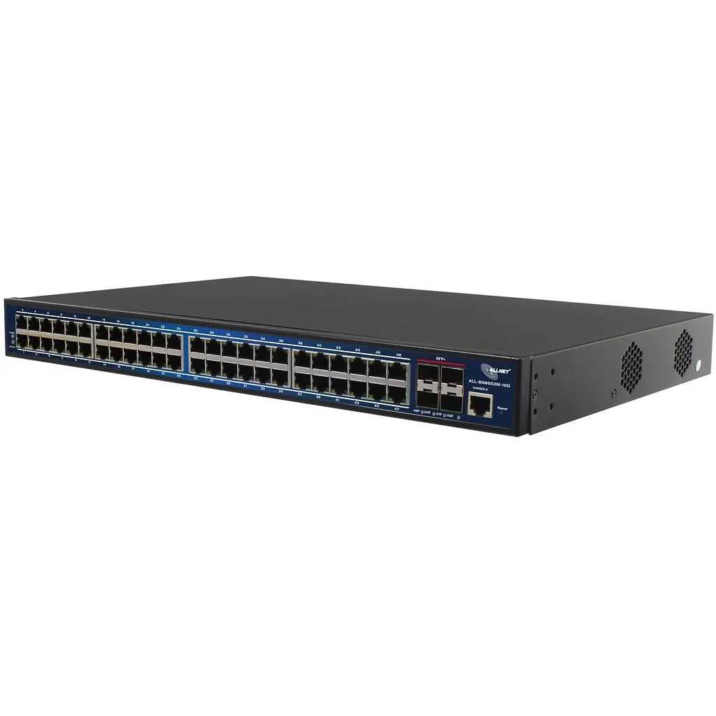 Allnet Managed L2 Switch με 48 Θύρες Gigabit (1Gbps) Ethernet και 4 SFP Θύρες - Image 1