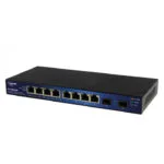 Allnet Managed L2 PoE+ Switch με 8 Θύρες Gigabit (1Gbps) Ethernet και 2 SFP Θύρες