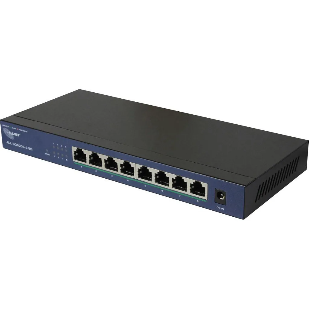 20250312121744_allnet_all_sg8008_2_5g_unmanaged_l2_switch_me_8_thyres_gigabit_1gbps_ethernet.jpeg Allnet Unmanaged L2 Switch με 8 Θύρες Gigabit (1Gbps) Ethernet - Image 1