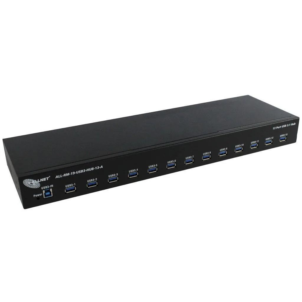 Allnet Hub 13 Θυρών USB 3.0 με σύνδεση USB-A - Image 1