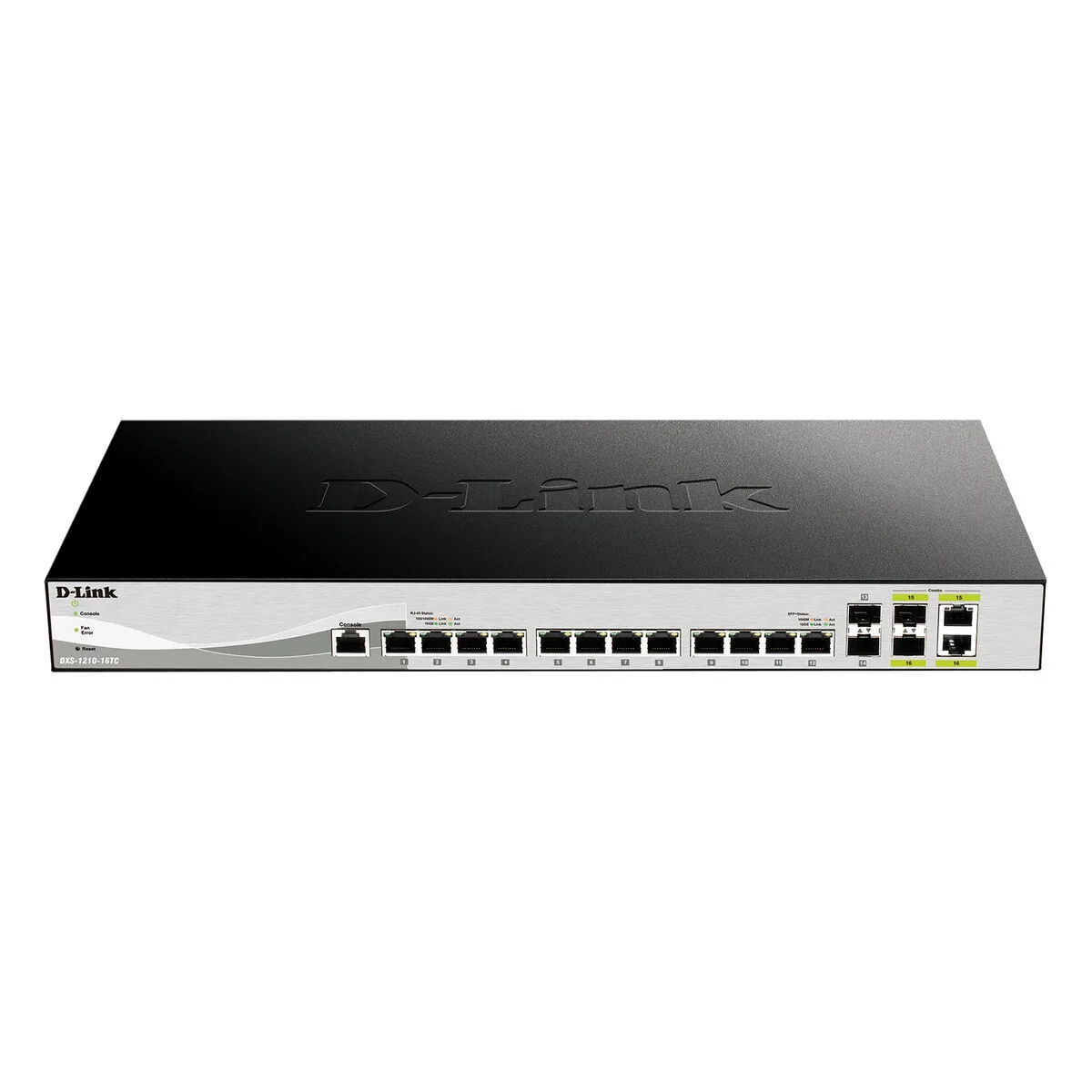 D-Link DXS-1210-16TC/E Managed L2 Switch με 12 Θύρες Gigabit (1Gbps) Ethernet και 4 SFP Θύρες - Image 1
