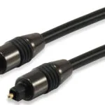 Equip Optical Audio Cable TOS male - TOS male Μαύρο 1.8m (147921)