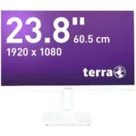 Terra Wortmann AG 2463W PV Monitor 23.8" FHD 1920x1080 με Χρόνο Απόκρισης 5ms GTG Λευκό