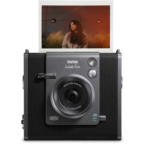 20250313170205_fujifilm_instax_wide_evo_instant_fotografiki_michani_black.jpeg Fujifilm Instax Wide Evo Instant Φωτογραφική Μηχανή Black - Image 1